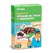 Cereales de pétalos de trigo y chocolate Gran Dia 500 g