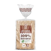 Pan de molde trigo integral sin corteza El Molino de Dia 450 g