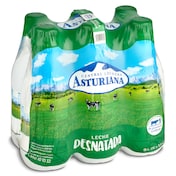 Leche desnatada Asturiana pack 6 x 1.5 L
