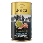 Aceitunas rellenas de anchoa del cantábrico Jolca 150 g
