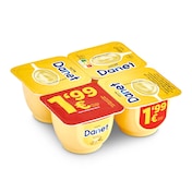 Natillas de vainilla Danet 4 x 120 g