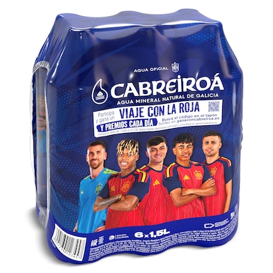 Agua mineral Cabreiroá pack 6 x 1.5 L-0 Agua mineral Cabreiroá pack 6 x 1.5 L-0