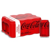 Coca-Cola zero azúcar 12 x 330 ml