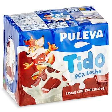 Batido de chocolate Puleva 6 x 200 ml-0 Batido de chocolate Puleva 6 x 200 ml-0