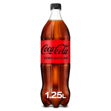 Coca-Cola zero azúcar 1.25 L-0 Coca-Cola zero azúcar 1.25 L-0