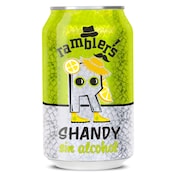Cerveza shandy sin alcohol Dia Ramblers 33 cl