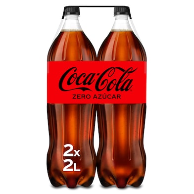 Coca-Cola zero azúcar 2 x 2 L-0