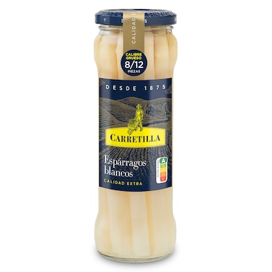 Espárragos blancos 8/12 piezas Carretilla 205 g-0 Espárragos blancos 8/12 piezas Carretilla 205 g-0