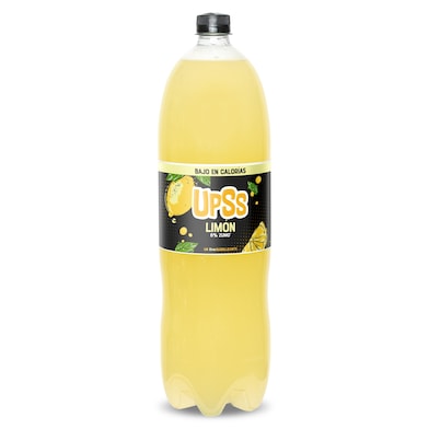 Refresco de limón 6% zumo con gas Dia Upss botella 2 L-0