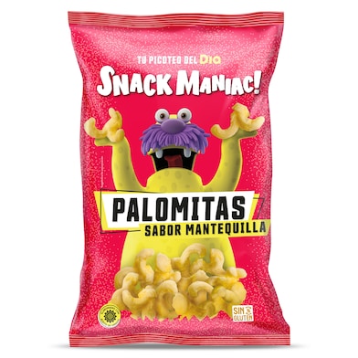 Palomitas sabor mantequilla Dia Snack Maniac 80 g-0 Palomitas sabor mantequilla Dia Snack Maniac 80 g-0