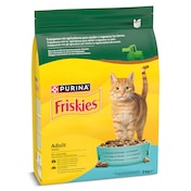 Alimento para gatos adultos con pescado y verduras Friskies 3 Kg