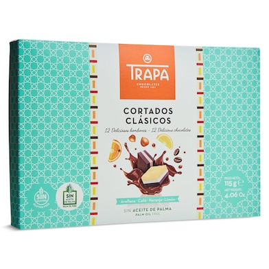 Bombones cortados clásicos Trapa 115 g-0