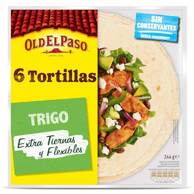 Tortillas de trigo Old El Paso 244 g-0 Tortillas de trigo Old El Paso 244 g-0
