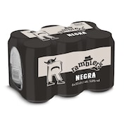 Cerveza negra Dia Ramblers pack 6 x 33 cl
