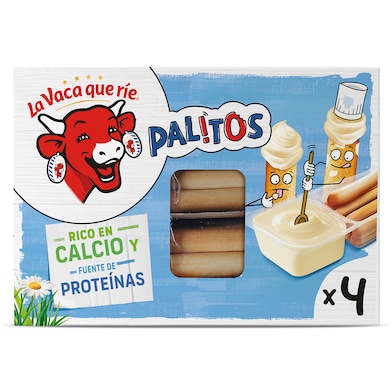 Queso fundido con palitos de pan La Vaca que ríe 140 g-0 Queso fundido con palitos de pan La Vaca que ríe 140 g-0