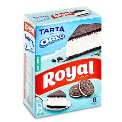 Preparado para tarta de oreo Royal 215 g-0 Preparado para tarta de oreo Royal 215 g-0